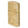 Запальничка бензинова Zippo Armor Luxury Wavy Pattern Design Золотистий (46273)