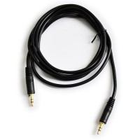 Аудіо-кабель Atcom (17435) mini-jack 3.5мм(M)-mini-jack 3.5мм(M) 1,8м пакет