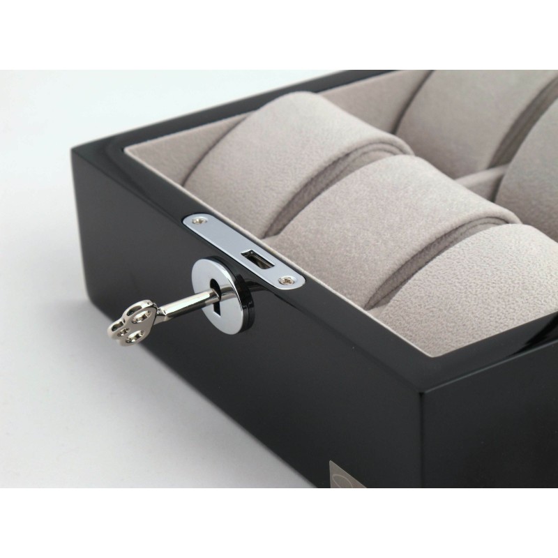Шкатулка для зберігання годинників Salvadore 841-6BG Чорний