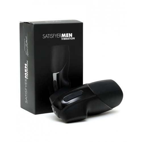 Мастурбатор Satisfyer Men Vibration імітатор мінету з вібрацією, стимуляція головки в інтернет супермаркеті PbayMarket!