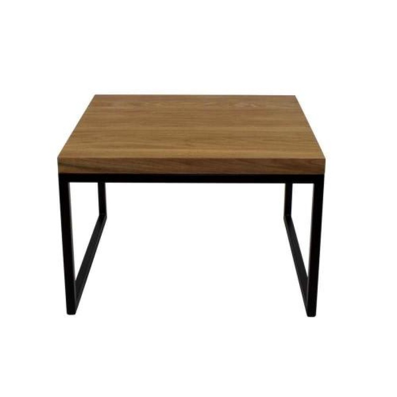 Кавовий журнальний столик у стилі Loft NS-549 650x600x600 мм Белый