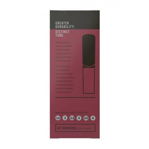 Тростини для саксофону тенор D'Addario Plasticover RRP05TSX250 - Tenor Sax #2.5 - 5-Pack Тростини для саксофону тенор D'Addario Plasticover RRP05TSX250 - Tenor Sax #2.5 - 5-Pack
