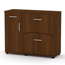 Тумба для взуття Компаніт ТО-5 Горіх екко (99х38х82 см)