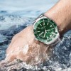 Наручний годинник чоловічий Carnival Diver 10 Bar Сріблястий (2626095979)