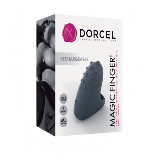 Вібратор на палець Dorcel MAGIC FINGER перезаряджається в інтернет супермаркеті PbayMarket!