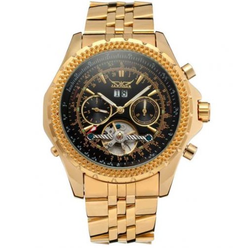 Наручний годинник чоловічий Jaragar Exclusive Gold (408) Наручний годинник чоловічий Jaragar Exclusive Gold (408)