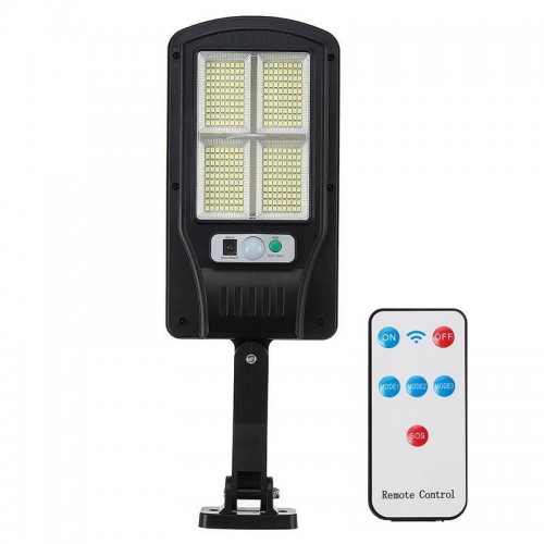 Вуличний настінний світильник Solar Light BK-4-320SMD з пультом ДУ та сонячною батареєю LED ліхтар Вуличний настінний світильник Solar Light BK-4-320SMD з пультом ДУ та сонячною батареєю LED ліхтар