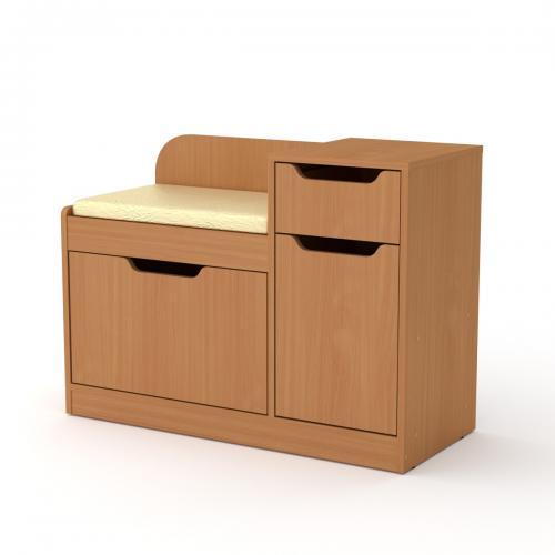 Тумба для взуття Компанит ТО 12 Бук (Tmb-205) Тумба для взуття Компанит ТО 12 Бук (Tmb-205)