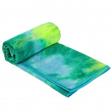Йога рушник, килимок для йоги KINDFOLK FI-8370 183x61см Салатово-зелений (AN0427)
