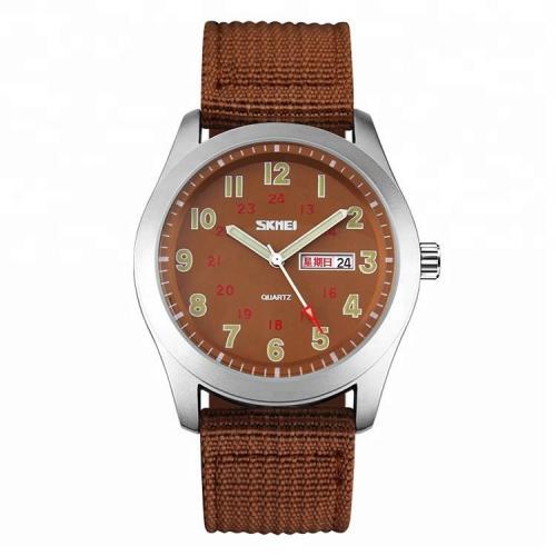 Годинник наручний Skmei 9112 Brown 9112BN (17107-hbr) Годинник наручний Skmei 9112 Brown 9112BN (17107-hbr)