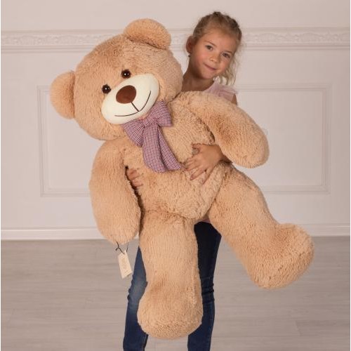 Плюшевий ведмедик Mister Medved Тедді 100 см Латте (145) Плюшевий ведмедик Mister Medved Тедді 100 см Латте (145)