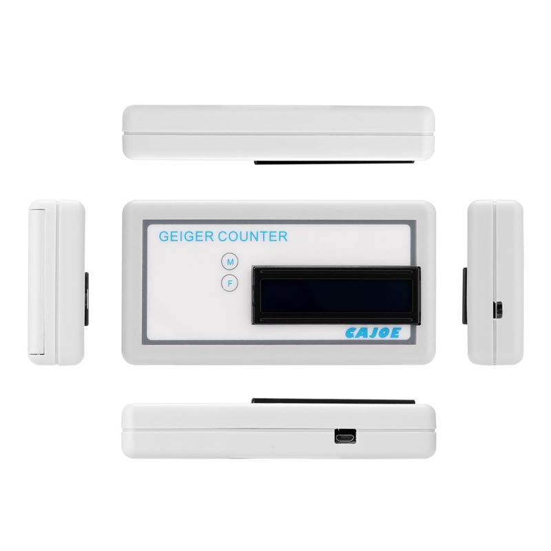 Дозиметр радіації побутовий радіометр, лічильник Гейгера Cajoe GMV2, на змінних акумуляторних батареях