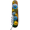 Складаний ніж Victorinox Spartan Ukraine 91 мм 13 функцій Золота пташка (1.3603.7_T3170pw)