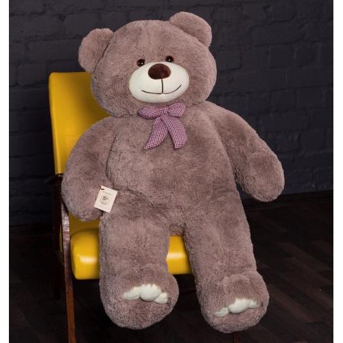 Плюшевий ведмедик Mister Medved Хеппі 130 см Капучіно (085) Плюшевий ведмедик Mister Medved Хеппі 130 см Капучіно (085)