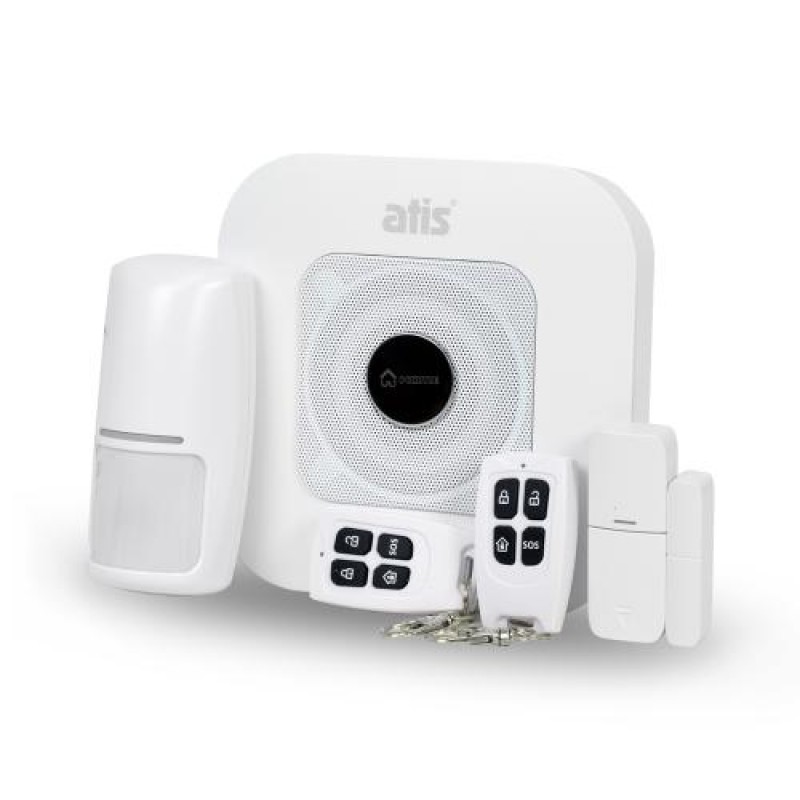 Комплект бездротової 4G сигналізації Atis Kit 4G 400T з підтримкою Tuya Smart