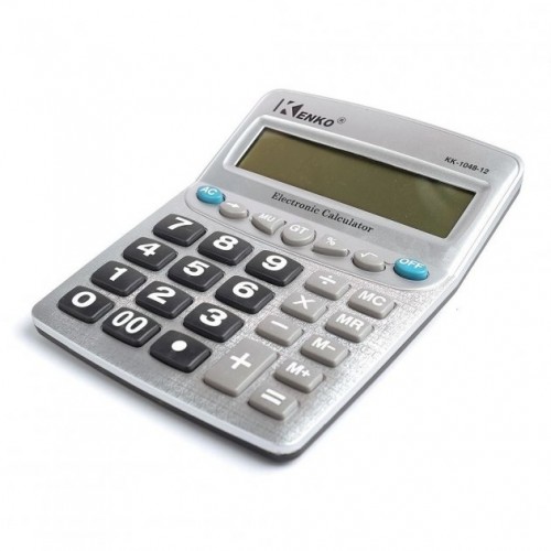 Калькулятор Kenko KK-1048-12 с большим экраном Калькулятор Kenko KK-1048-12 с большим экраном