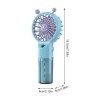 Ручний міні-вентилятор Mini Fan 6618 Блакитний (30151446А)
