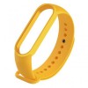 Ремінець Colored Strap для Xiaomi Mi Band 5/6 Yellow