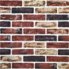 Самоклеюча 3D панель Sticker Wall SW-00001183 Цегла клінкер бежева 700х700х5мм