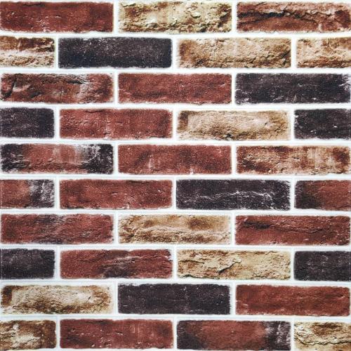 Самоклеюча 3D панель Sticker Wall SW-00001183 Цегла клінкер бежева 700х700х5мм Самоклеюча 3D панель Sticker Wall SW-00001183 Цегла клінкер бежева 700х700х5мм