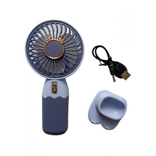 Вентилятор ручний акумуляторний Mini Fan ZB088C USB Фіолетово-бузковий