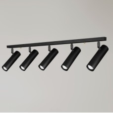 Світильник стельовий MSK Electric Telescope з поворотними плафонами NL 22501-5 BK