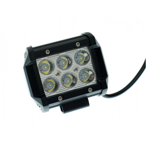 Світлодіодна фара AllLight C-18W 6chip CREE spot 9-30V нижнє кріплення в інтернет супермаркеті PbayMarket!