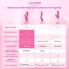 Смарт вібратор-кролик Lovense Nora з обертовим стволом в інтернет супермаркеті PbayMarket!