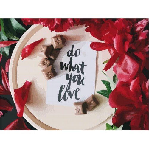 Картина за номерами Art Craft Роби що любиш 40*50 см Різнокольоровий (12120-AC) Картина за номерами Art Craft Роби що любиш 40*50 см Різнокольоровий (12120-AC)