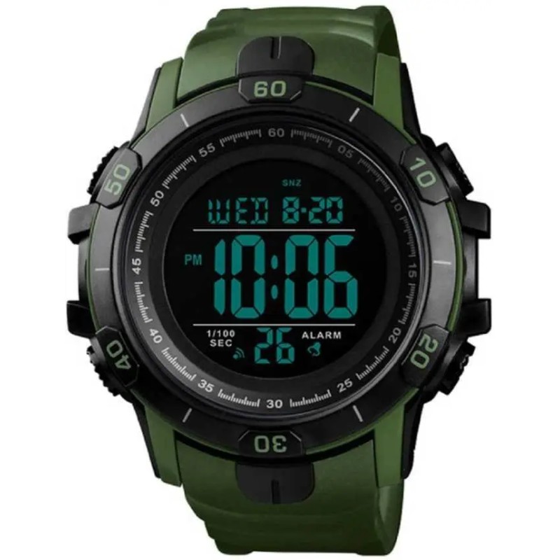 Мужские спортивные часы Skmei 1475 Зеленый