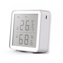 Wifi термометр гігрометр кімнатний з датчиком температури та вологості Nectronix TG-12w, додаток Tuya для Android IOS (100745)