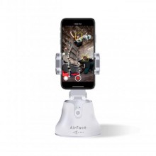 Тримач телефону AIRON 360° AirFace для TikTok, Instagram, Facebook, Zoom White Тримач телефону AIRON 360° AirFace для TikTok, Instagram, Facebook, Zoom White