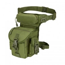 Сумка тактична на стегно Aokali Outdoor A90 30х22 см Green