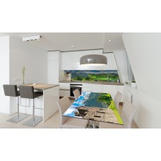 Наклейка вінілова на стіл Zatarga «Долина біля Замку» 650х1200 мм Z180765/1st