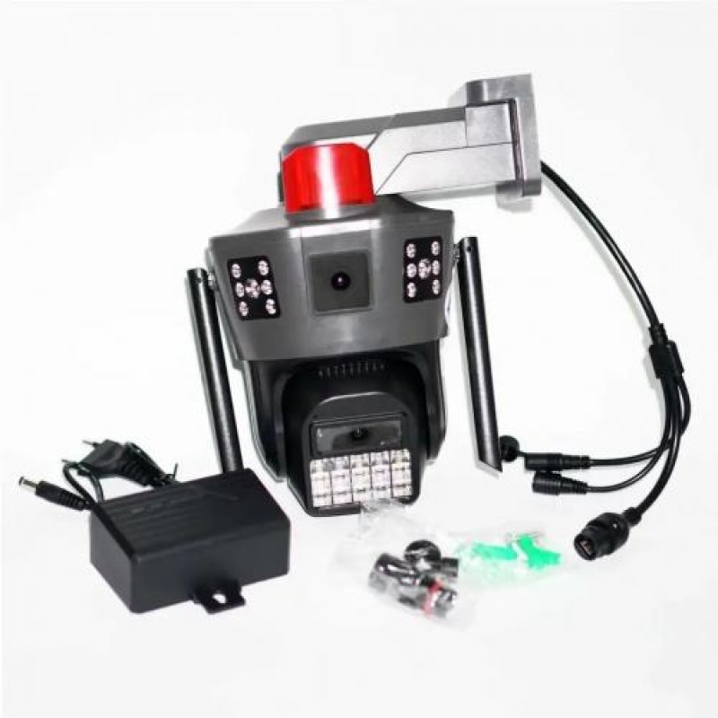 IP-камера відеоспостереження SD39G вулична з віддаленим доступом Black