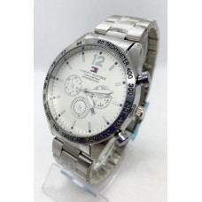 Наручний годинник чоловічий Clockhouse Tommy Hilfiger Сріблястий (IBW792SO)
