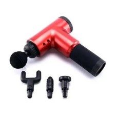 Масажер Для Тіла М'язовий Fascial Gun 320 Ударний Масажний Пістолет Червоний