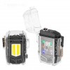 Ліхтар-запальничка Multifunctional D48-1 BOX LCD Type-C 11 режимів 76х59х28 мм
