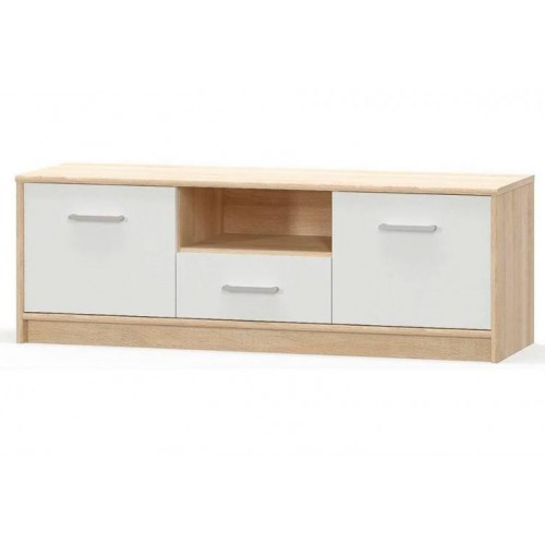 Тумба Меблі Сервіс ТВ 2Д1Ш Тіпс Дуб самоа + Білий (aqhab0) Тумба Меблі Сервіс ТВ 2Д1Ш Тіпс Дуб самоа + Білий (aqhab0)