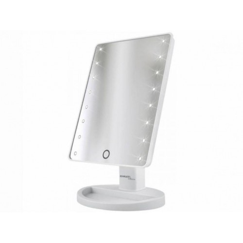 Дзеркало для макіяжу Smart Touch 16 LED Mirror з підсвічуванням Білий (258571) в інтернет супермаркеті PbayMarket!