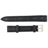Ремінець для годинника зі шкіри Mykhail Ikhtyar 16 мм Чорний (S619-16S black) Ремінець для годинника зі шкіри Mykhail Ikhtyar 16 мм Чорний (S619-16S black)