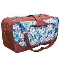 Сумка для фітнесу та йоги Yoga bag KINDFOLK FI-8366-2 розмір 19х50х33см Рожевий-блакитний (AN0683)