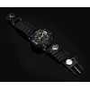 Наручний годинник чоловічий з компасом BESTA Life Pro AllBlack Чорний (3085)