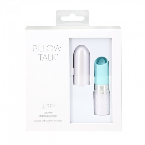 Вібратор Pillow Talk Lusty Luxurious Flickering Massager - Teal в інтернет супермаркеті PbayMarket!