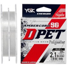 Волосінь YGK Ambercord SG D-PET Polyester Transparent 200m #0.4/0.105mm 2lb/1.0kg Brain (1013-5545.04.34)
