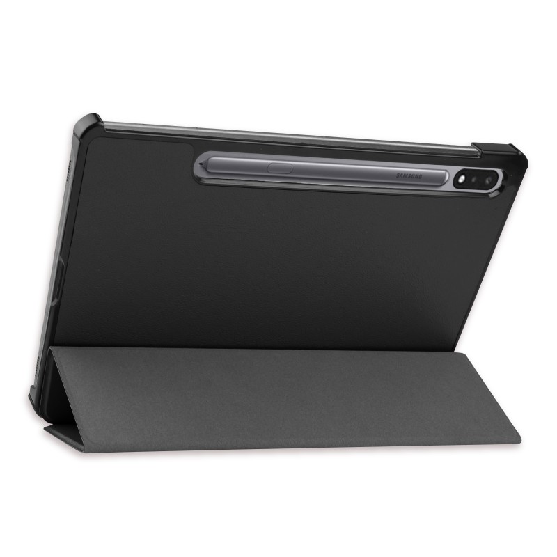 Чохол AIRON Premium для планшета Samsung Galaxy TAB S7 T870/875 11″ із захисною плівкою та серветкою Black