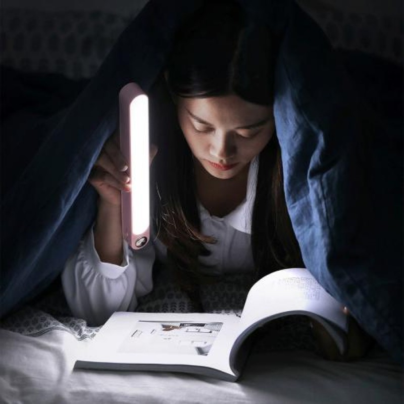 Світлодіодний нічник з акумулятором Inspire K620 3.5Вт 6000К USB 5V Рожево-білий