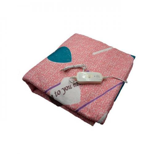 Простирадло з підігрівом Electric Blanket 7421 145х160 см Pink Heart в інтернет супермаркеті PbayMarket!