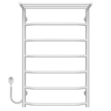 Рушникосушарка електрична Трапеція з полицею П7 500х800 Deffi Білий EF16 (C.TP.80.50.7.E.W.L.5)