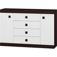 Комод для речей Еверест Соната 8 Венге + білий (Son-1) Комод для речей Еверест Соната 8 Венге + білий (Son-1)